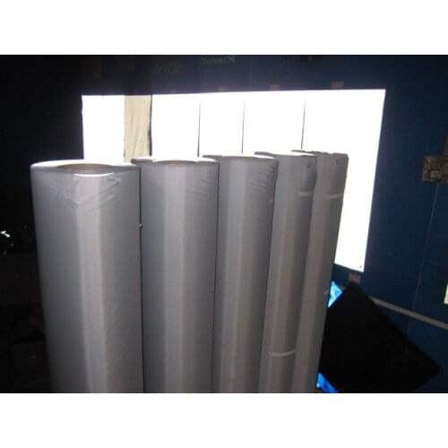 5m Brighter width 140cm Night reflective fabric, traffic safety warning cloth.fluorescent screen material.Projection Screen