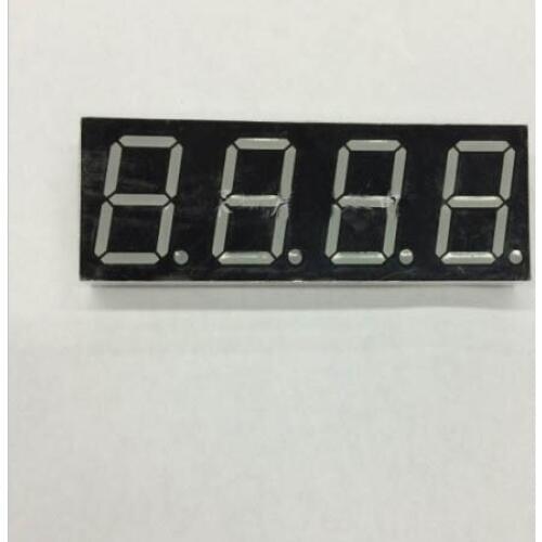 Free Ship Common cathode 0.8 inch digital tube 4 bits digital tube led display 0.8inches Red digital tube Single 12pin
