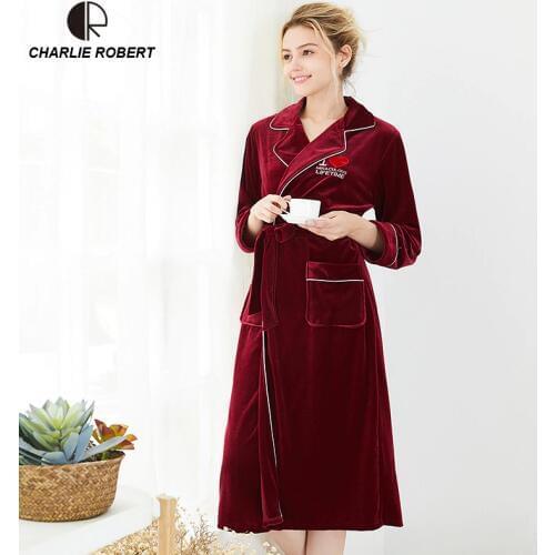 CHARLIE ROBERT Women's Warm Robes