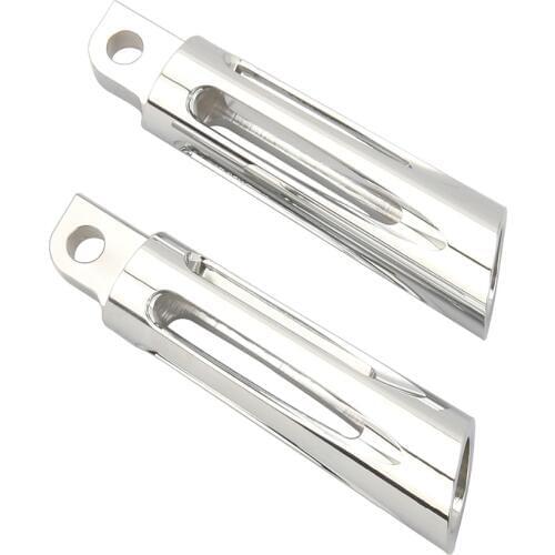 Motorcycle Parts CNC Aluminum Deep Edge Cut Foot Pedals Footrest for harley Sportster XL Touring Custom Dyna Softail