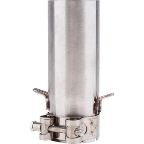 Motor Exhaust Muffler Pipe Middle Pipe Connector Link Pipe Stainless Steel for Yamaha R6 2006 - 2014