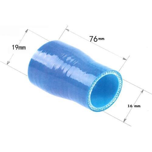 Id16/19mm hose long 50mm silicone straight reducer hose