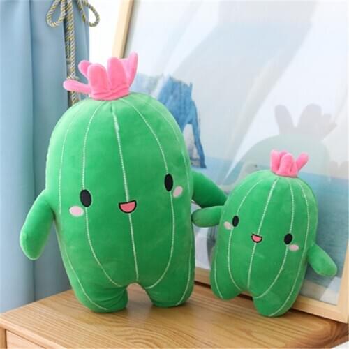 25/40/60CM Cartoon Cactus Plush Toys Pillow Kawaii Stuffed Soft Doll for Children Baby Kids Toys Classic Birthday Gifts