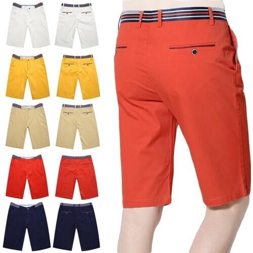 Golf Mens Shorts Casual Sports Summer Thin Mens Middle Golf Jersey Clothing