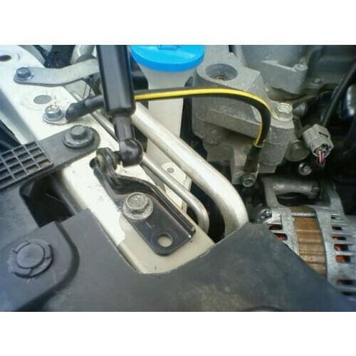 For Nissan Expert 1999-2006 Front Bonnet Hood Modify Gas Struts Carbon Fiber Spring Damper Lift Support Absorber