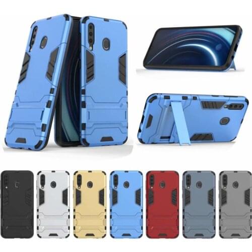 Shockproof Armor Case For Samsung S10 5G M30 A10 A70 A40 Cases Hybrid Hard PC+TPU Ironman Holder Kickstand Defender 2in1 100pcs