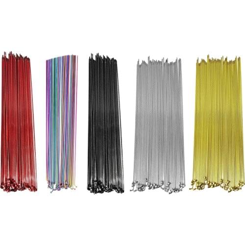 36Pack 268/273/280mm Mountain Bicycle Steel Spokes Bike Wheel Accessories