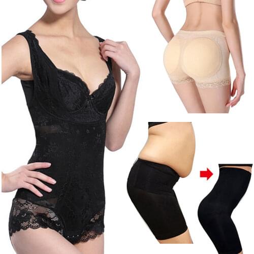 High-rise Panties Tummy Control Slim High Waist Women Underwear Underpants Slimming Briefs Seamless Lace Knickers Lingerie