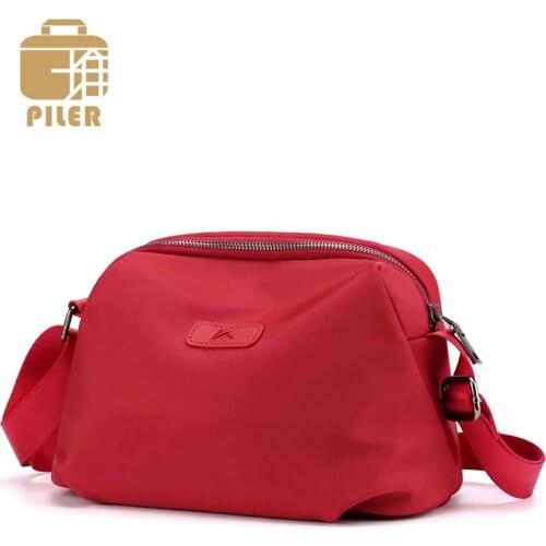 Vintage Nylon Women Shoulder Bag Female Purse and Handbag Ladies Party Clutch Famous Designer Crossbody Bag for Women Mini Flap