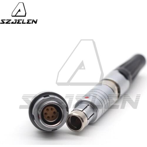 0F S-102A Series 6 Pin Waterproof Connector For Medical Equipment IP65