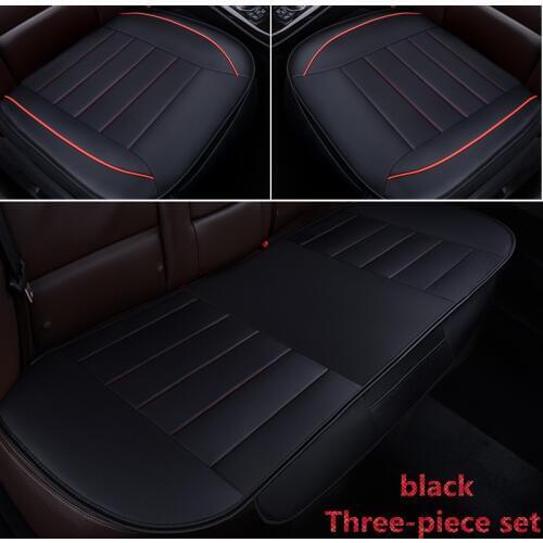 For Citroen C3-XR C4 C4L C5 C6 C-Elysee 3D Full Surround Design Sports Cushion Wear-Resistant Leather Car Seat Cover For 5 Seats