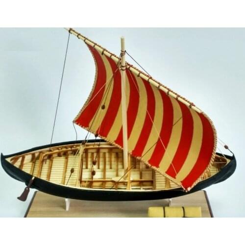 Sailboat model assembly kit 1:72 Viking Knarr wooden ship model building kits