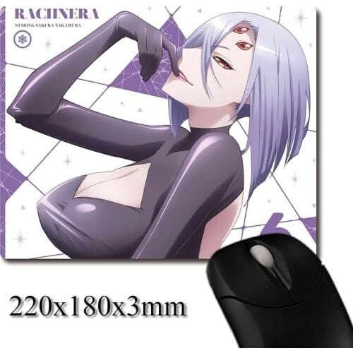 Rachnera Arachnera of everyday life with monster girls printed Heavy weaving anti-slip rubber mouse pad Coaster Party favor gift