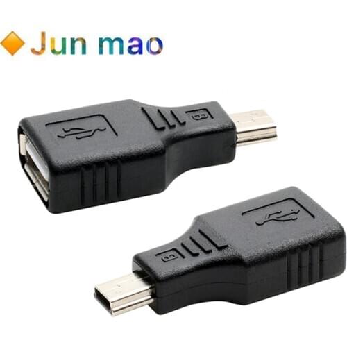 Mini USB Male to USB Female Converter Connector Transfer data Sync OTG Adapter for Car AUX MP3 MP4 Tablets Phones U-Disk Mouse