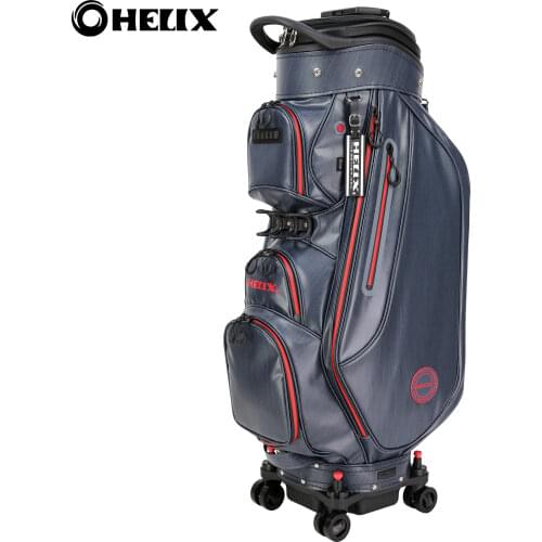 Fashionable Light Weight Custom Logo Nylon Waterproof golf bag with wheels