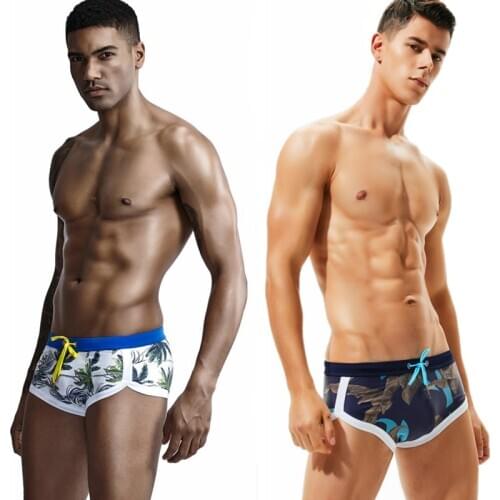 Mens swim Trunks stripe nylon Swimming Sportswear Accessories size M, L, XL male trunks for bech bathing