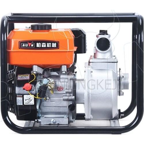 Gasoline Engine Water Pump Small Agricultural Irrigation High Lift Fire Self-Priming Booster Pump Horsepower7HP 2/3/4 Inch Pump