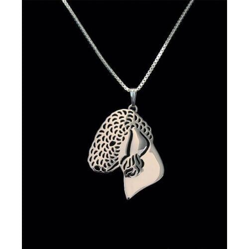 Newest fashion Unique Handmade Tibetan Mastiff pendant Necklace for women girls Jewelry cute Pet Lovers Gift Idea