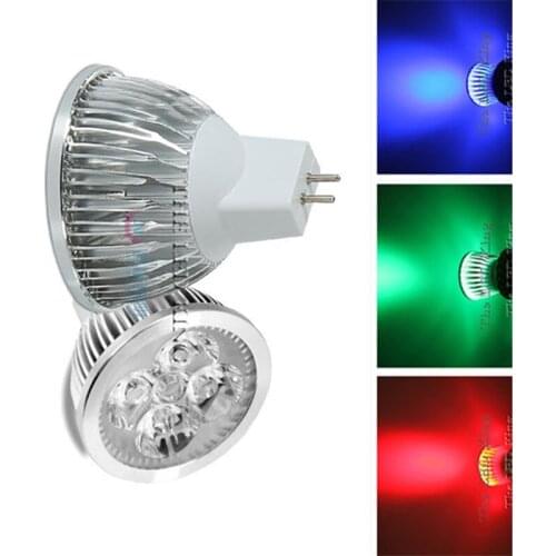 New High Power Lampada Led MR16 GU5.3 COB 9w 12w 15w Dimmable Led Cob Spotlight Warm Cool White MR16 12V Bulb Lamp GU 5.3