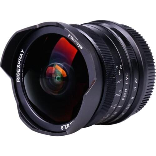RISESPRAY 7.5mm f2.8 II fisheye lens 180 APS-C Manual Fixed Lens For Sony E Mount Hot Sale Free Shipping