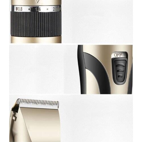 Rechargeable Hair Clipper & Trimmer for Men-Professional Cordless Haircut & Grooming Kit Waterproof