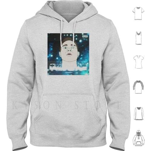 Stounson-Geminis Ep Album Cover Hoodie Long Sleeve Stounson Stounxson Geminis Ep Rap Hip Hop Yakima Album Cover Space