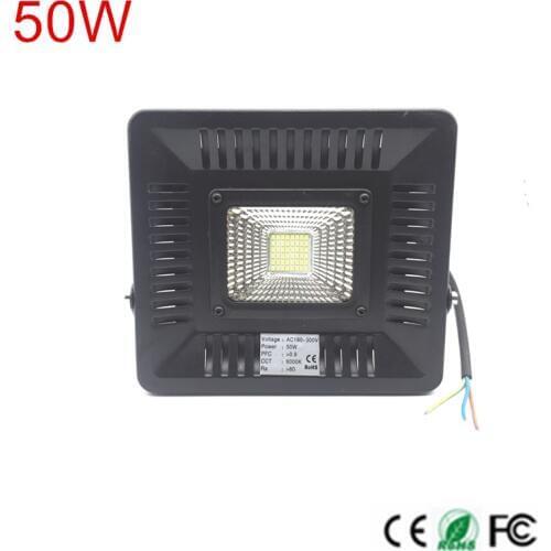 LED Street light 50W AC220V 230V 240V IP65 Waterproof Smart IC LED Flood Light Spotlight Outdoor Wall Lamp Garden Projectors
