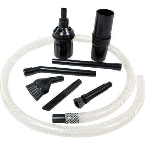 8pcs/lot 32mm universal vacuum cleaner accessories multi function plastic nozzle attachment crevice tool combination tool kit