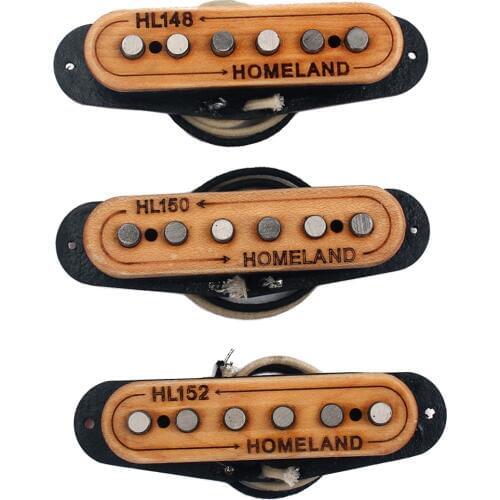 1 Set Single Coil Pickup Neck Middle Bridge Pickups for ST Electric Guitar