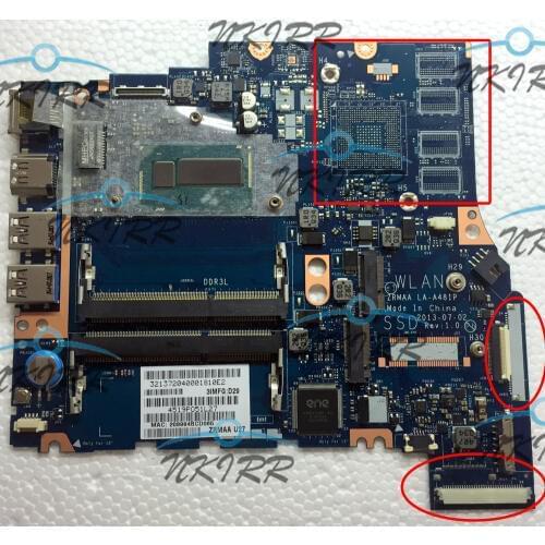 100% working 14.1" ZRMAA LA-A481P K000151490 K000148420 I3 DDR3 motherboard for Toshiba Satellite U40 M45 M40 M40-A M40A laptop