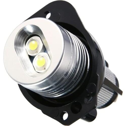 2Pcs Angel Eyes Light Marker White 12V Car For BMW E90 E91 2005-2008 Halo Ring Headlights