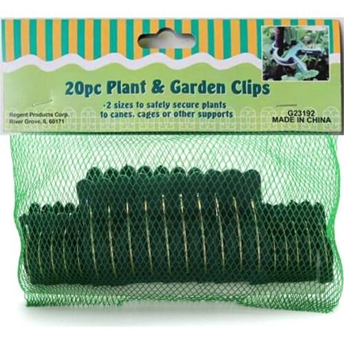 20pcs Gardening Plant & Flower Lever Loop Gripper Clips Tool for Supporting or Straightening Plant Stem Stalk and Vines TN88
