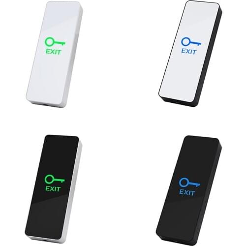 50 PCS C7 12V 24V NO NC COM Door Access Control Release Switch Touch Exit Button