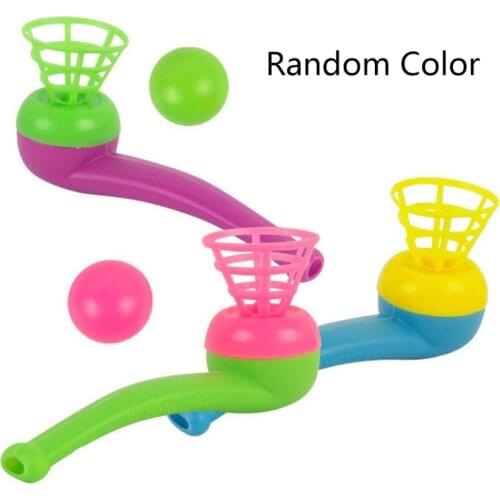 77HD Blowing Ball Toy Interactive Ball Game for Breath Training Montessori Early Educational Toy Toddler Favorite 3Years Old