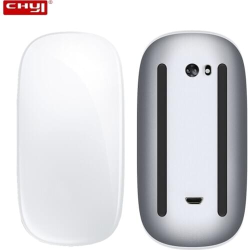 Wireless Arc Touch Magic Mouse 2 Ergonomic 2.4G Ultra Thin Rechargeable Mause Optical 1600 DPI Mice For Macbook Air Mac Pro PC