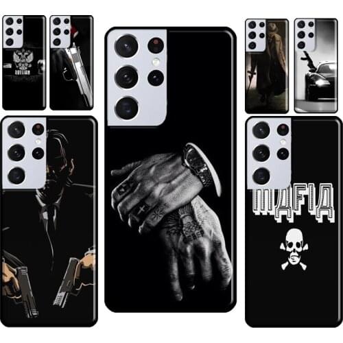 Russian Mafia Phone Case For Samsung Galaxy S8 S9 S10 Plus S20 FE Note 10 Plus Note 20 Ultra S21 Coque