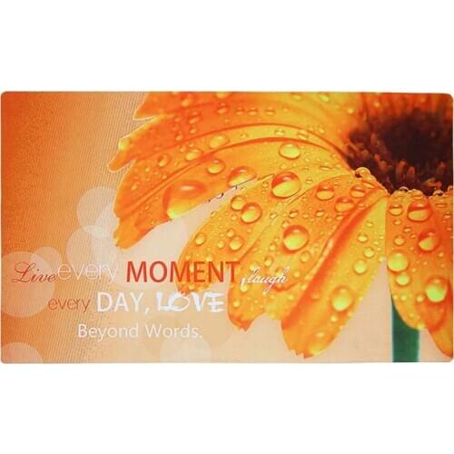 Decor Spring Welcome Doormat Floral Print Front Door Mat Outdoor Indoor Entrance Doormat Non Slip Rubber Low Profile Entrance Ru