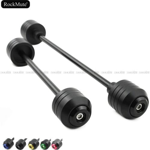 For YAMAHA MT-09 FZ-09 2014-2016 Motorcycle Aluminum Alloy POM Front Rear Axle Fork Wheel Protector Sliders Falling Protection