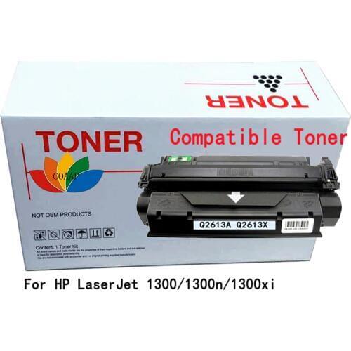 COAAP 13A 13X Q2613A Q2613X (1-Pack Black) Toner Cartridge Compatible for HP LaserJet 1300/1300N/1300XI
