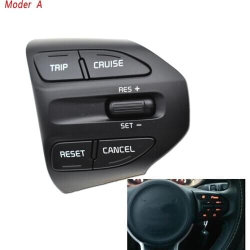 For KIA K2 RIO 2017 2018 RIO X LINE Buttons Modify Car Steering Wheel Button Bluetooth Phone Cruise Control Volume Switch