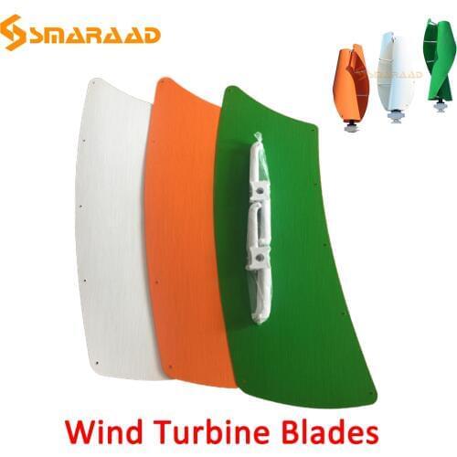 FS 1m-2m Wind Turbine Blades For Vertical Generator Nylon Blades 24V 220V 300w 500w 600w 800W DIY Blades For Wind Generator