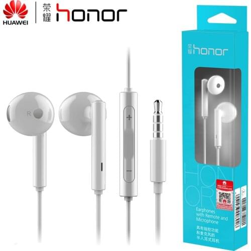 Huawei Honor AM115 Headset with 3.5mm in Ear Earbuds Earphone Speaker Wired Controller for Huawei P10 P9 P8 Mate9 Honor 8