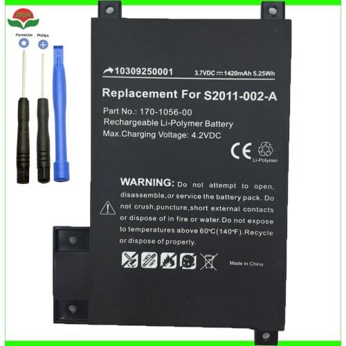 ISUN polymer lithium battery replacement for amazon kindle touch S2011-002-A DR-A014 S2011-002-S D01200 battery with tools