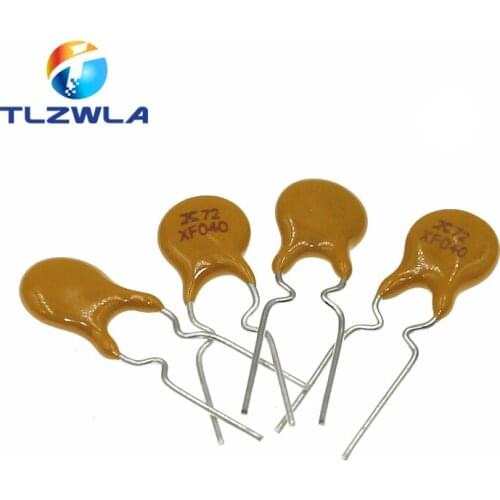 100PCS 72V 0.4A 400MA PPTC Resettable Fuse RXEF040 XF040 Pitch 5mm