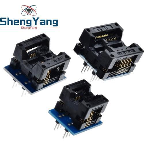SOP16 to DIP8 Wide-body Seat Wide 150mil 200mil 208mil 209mil 300mil Programmer SOP8 Adapter Socket for EZP2010 EZP2013 CH341A