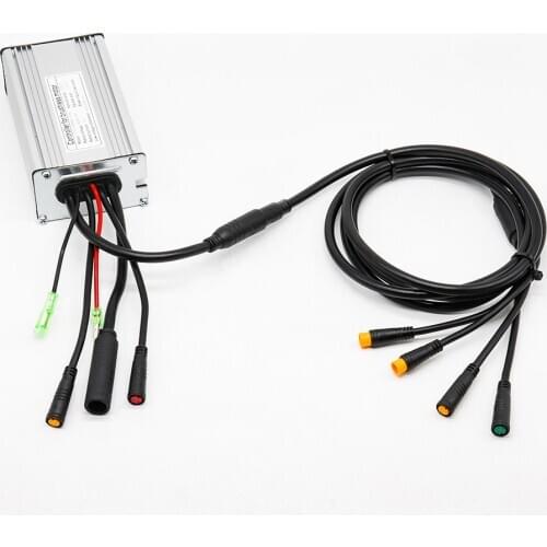 Waterproof Connector Ebike Controller 36V 48V 500W Electric bicycle Controller 22A 9 Mosfet Compatible KT LCD3 LCD4 LCD5 Display