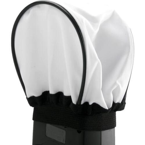 1pcs Universal Flash Bounce Diffuser Camera Soft Box Cover dome For all camera