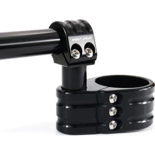 43mm Motorcycle CNC Adjustable Handlebar Clip-Ons Fit For YAMAHA FZR 1000 Exup XJR 1200 YZF-R6 Clip On Ons Fork Handle Bar