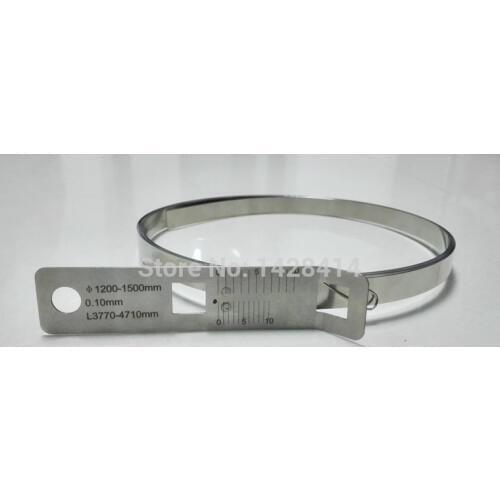 5655-6597mm/1800-2100mm Stainless Steel Precision Circumference Tape and Diameter Tape Periphery Circumference Taper