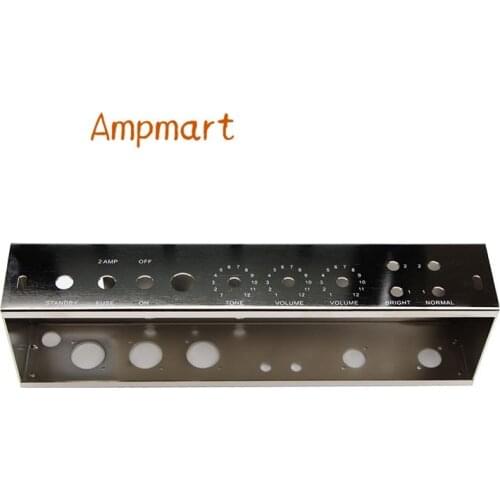 Ampmart 1Pcs Chrome 5E3 Tweed Deluxe Guitar Amplifier Steel Chassis Same as Original